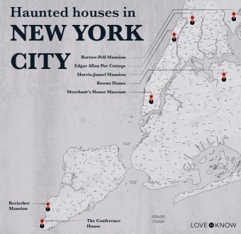 7 casas embrujadas en Nueva York para un estado de ánimo aterrador