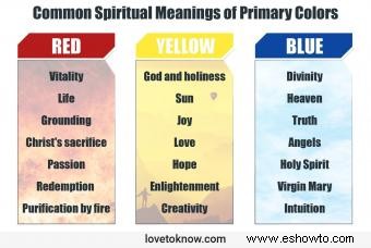 Significados espirituales de los colores:un desglose de 8 tonos