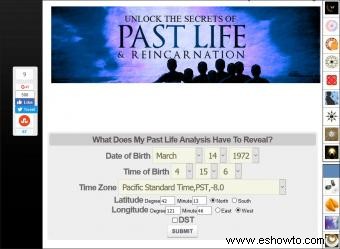 7 sitios web gratuitos de lectura de vidas pasadas