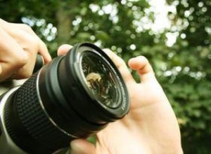 Diferentes opciones de lentes de cámara