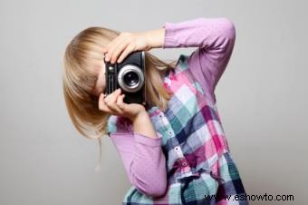 Consejos de fotografía para niños