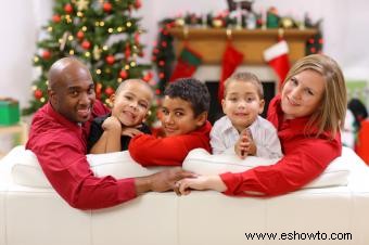 Qué ponerse para el retrato familiar de Navidad