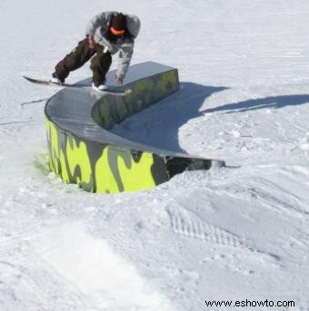 Raíles para snowboard