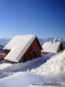 ¿Qué es la nieve seca?