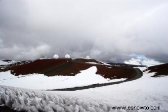 ¿Es posible esquiar en la nieve en Hawai