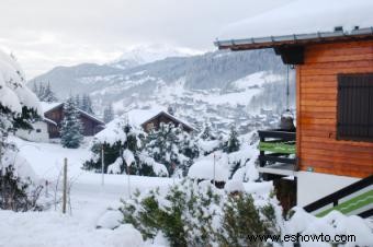 Condiciones de la nieve para esquiar en Avoriaz