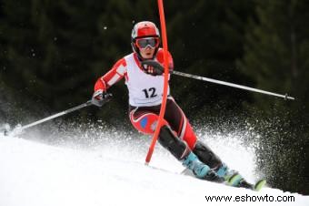 Longitud de esquí de slalom