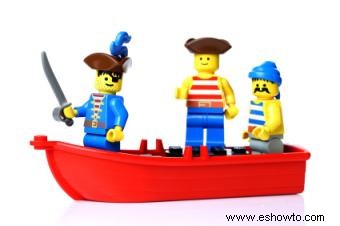 Barco pirata de juguete