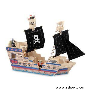 Barco pirata de juguete