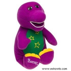 Barney, el dinosaurio morado, juguetes