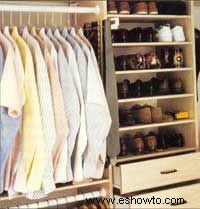 Cómo organizar su armario