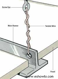 Cómo instalar un techo suspendido:consejos y pautas
