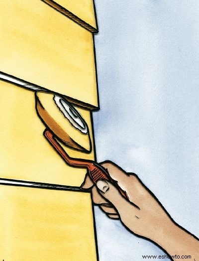 Cómo pintar una casa:consejos y pautas