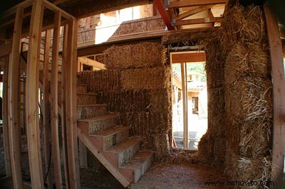 Casas de fardos de paja