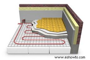 Cómo funciona la calefacción por suelo radiante