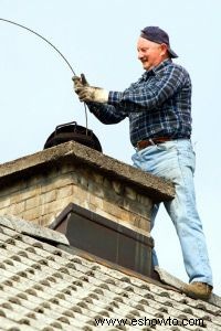 Cómo limpiar una chimenea