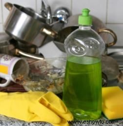 14 consejos ecológicos para limpiar la cocina