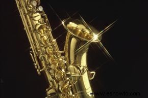 Lámpara de saxofón