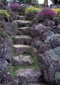 Ideas para el jardín de rocas