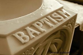 Cómo planificar un bautismo 