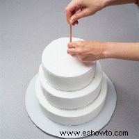 Cómo hacer un pastel de bodas 