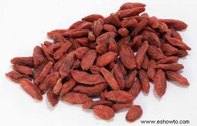 ¿Qué son las bayas de goji? 