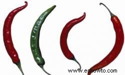 Tipos de chiles 