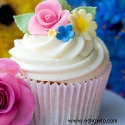 10 excelentes combinaciones de cupcakes y glaseado 