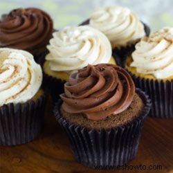 10 excelentes combinaciones de cupcakes y glaseado 