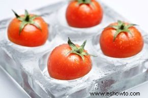 Cómo congelar tomates 