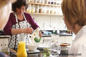 ¿Cómo calculan el número de calorías en una receta? 