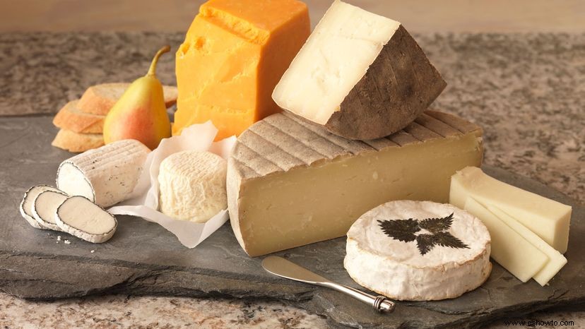 ¿Cuáles son los diferentes tipos de queso? 