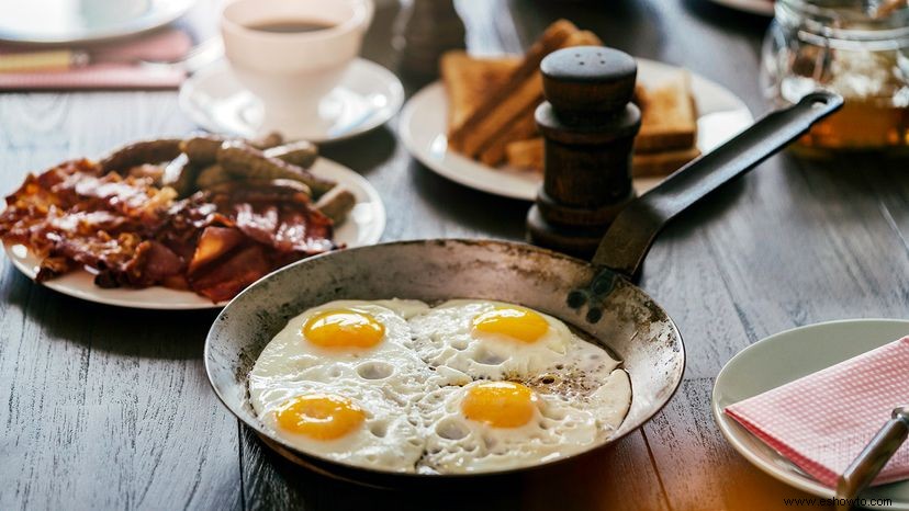 ¿Por qué ciertos alimentos se comen principalmente en el desayuno? 