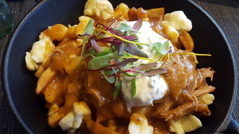 La poutine es rutina en Canadá 