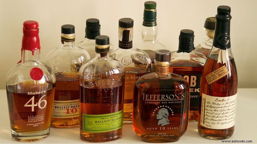 ¿Cuál es la diferencia entre whisky y bourbon? 