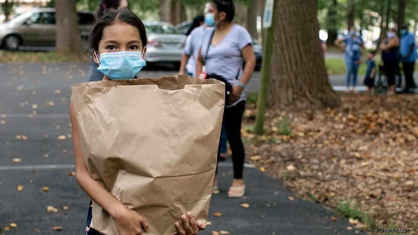 Los bancos de alimentos de EE. UU. se agotaron a medida que la demanda se dispara en 2020 