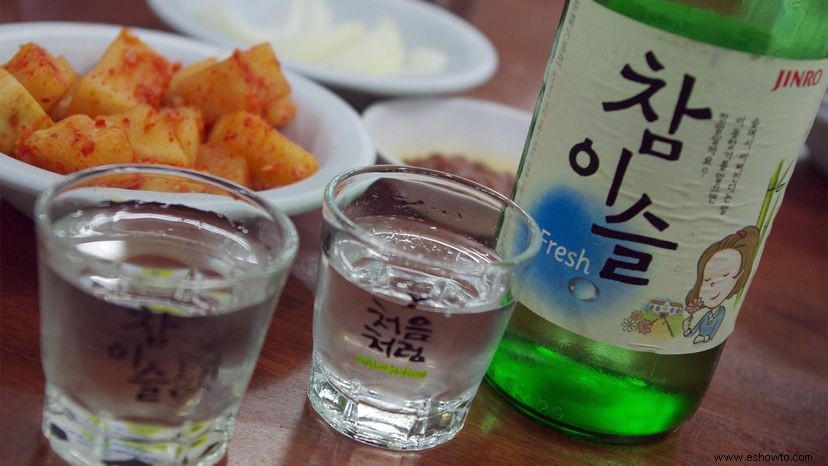 Soju:el espíritu tremendamente popular de Corea del Sur 