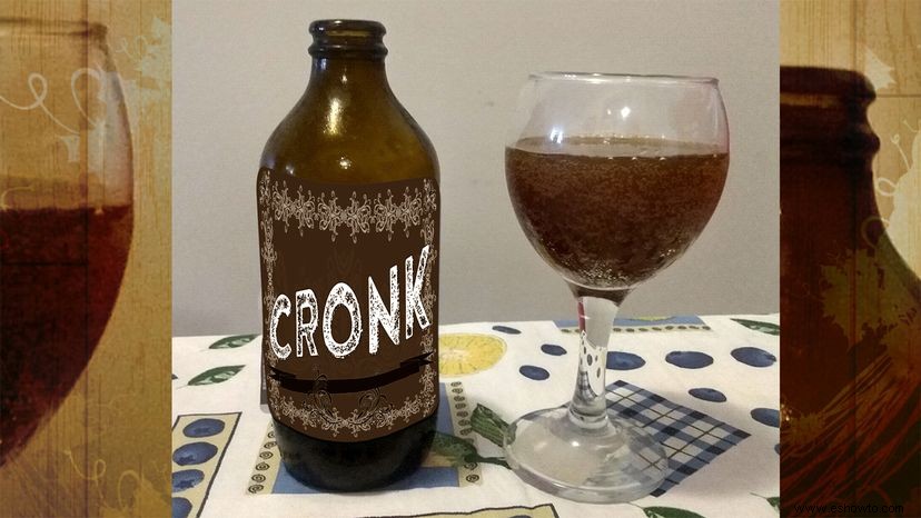 ¿Nunca has oído hablar del Cronk de bebidas de antaño ligeramente borracho? Vas a 