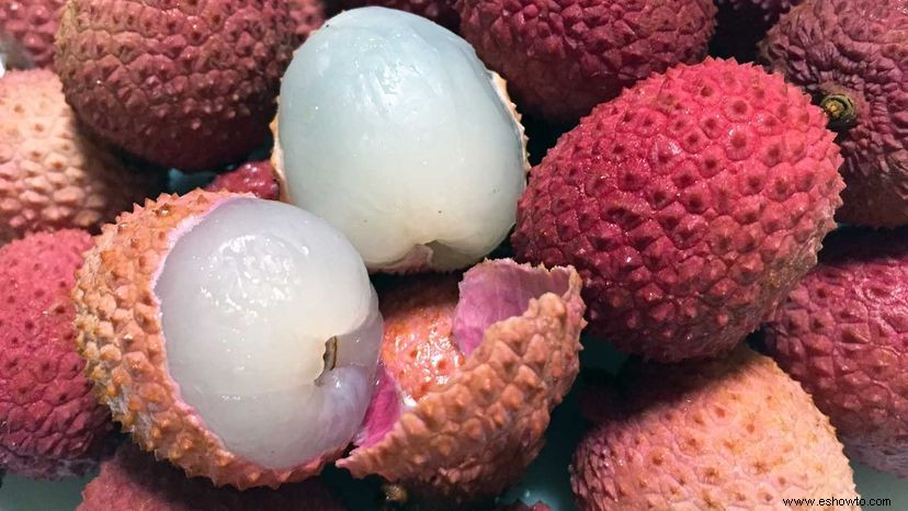 El lichi es una fruta subestimada, pero muy dulce 