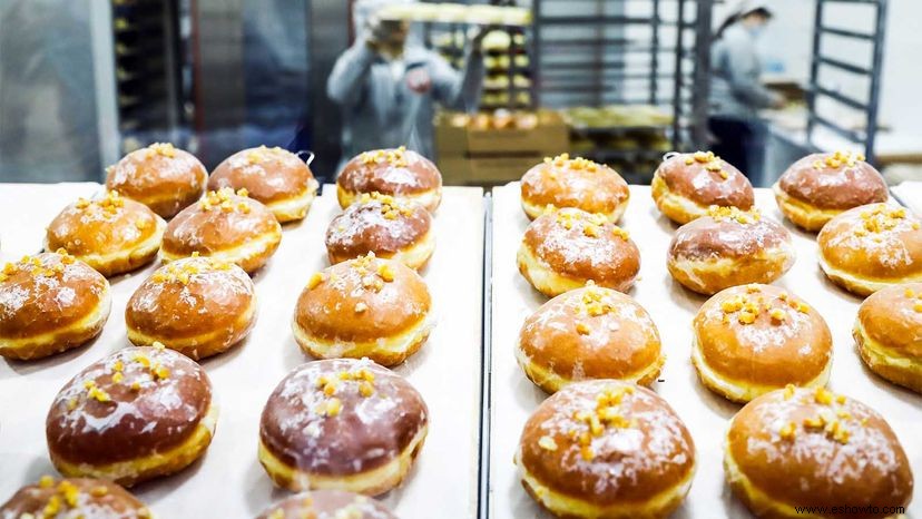 ¡Es Martes Gordo! Comer un Pączki polaco 