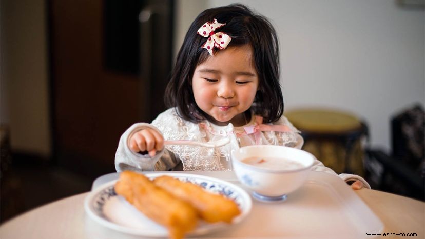 Congee es el alimento equivalente a una manta de gravedad caliente y calentada 