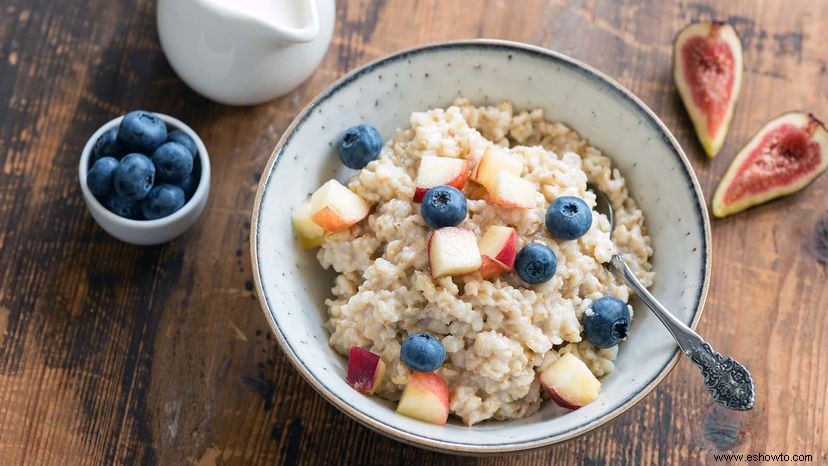 ¿Cuál es la diferencia entre avena cortada en acero y arrollada? 