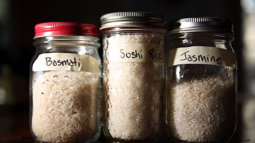 ¿Cuál es la diferencia entre el arroz basmati y el jazmín? 