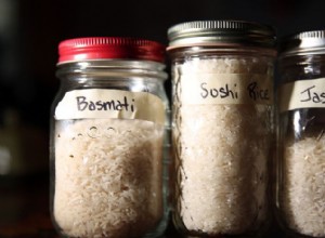 ¿Cuál es la diferencia entre el arroz basmati y el jazmín? 
