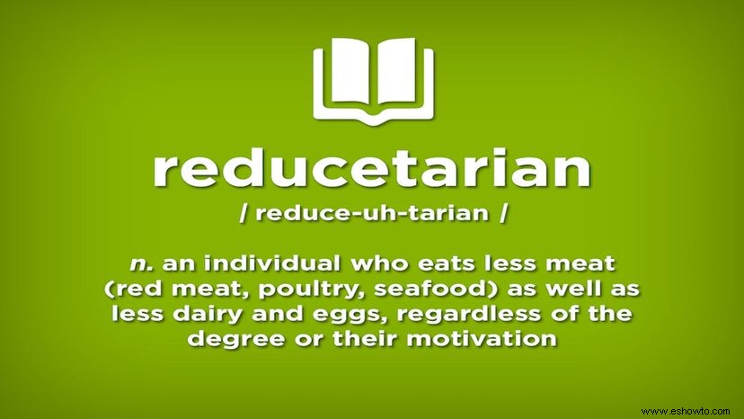 ¿No estás listo para el vegetarianismo? Prueba el reducetarianismo 