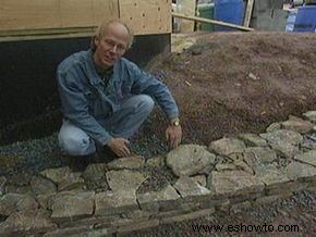 Cómo construir un muro de piedra 