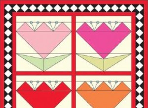 Patrón Gratuito: Colgante de Pared Acolchado con Flor  Mi Flor Favorita 