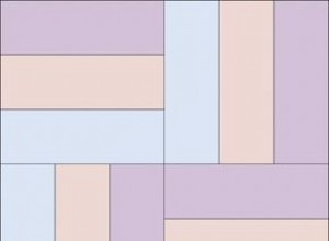 Bloque de Edredón Rail Fence: Patrón Clásico Gratuito para Descargar