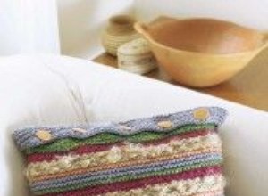 Patrones Gratuitos para Tejer Almohadas: Chevron, Rayas Rizadas y Mullidas para Principiantes