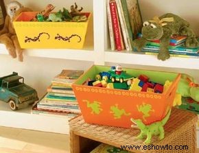 Cómo estarcir la decoración de los niños 